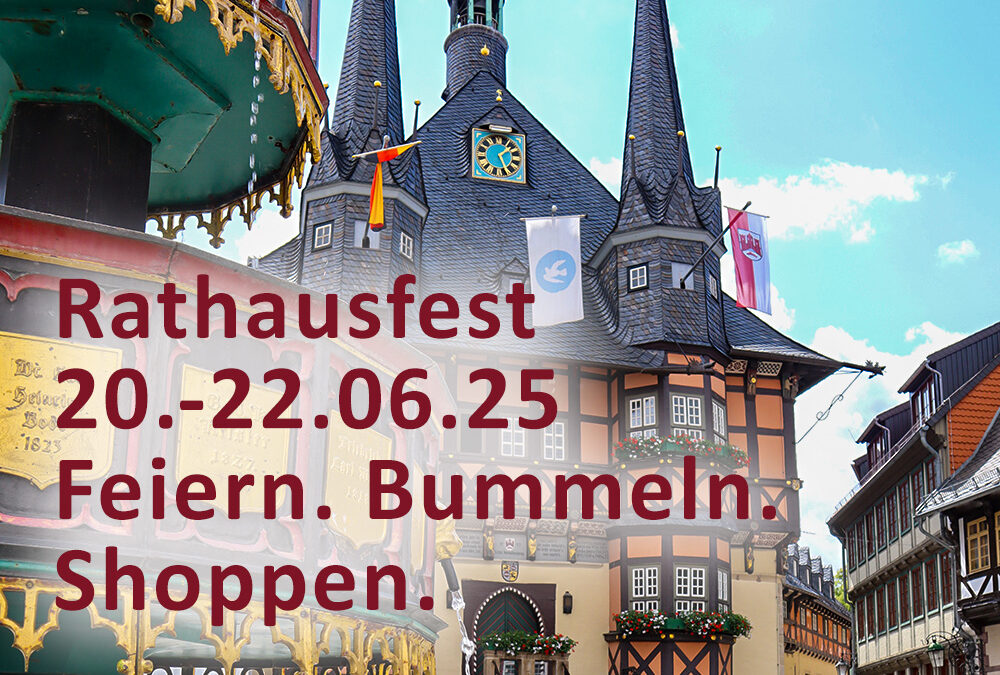 Rathausfest – Feiern. Bummeln. Shoppen.